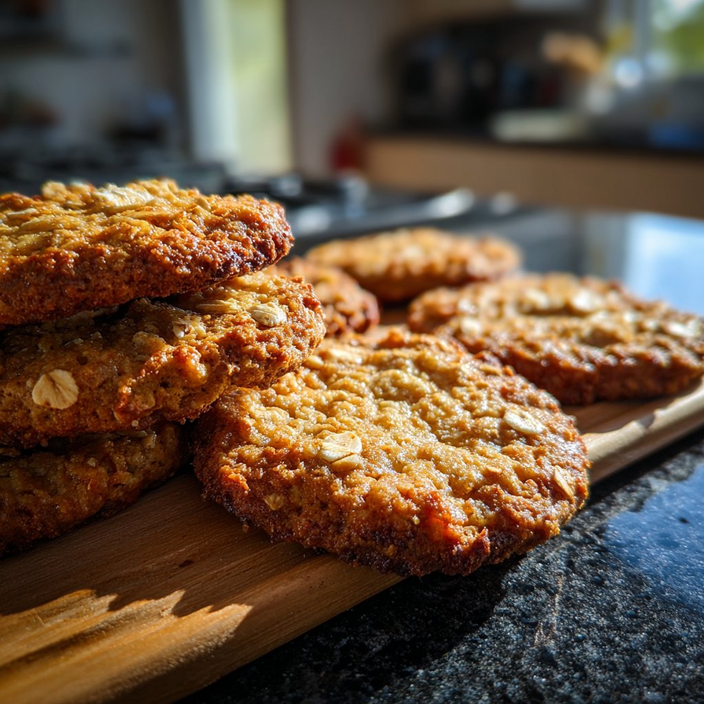 Cookies mit Hafer und Honig