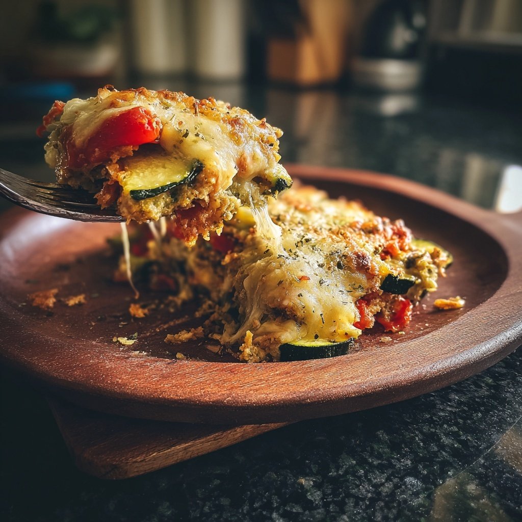 Vegetarischer Gemüseauflauf