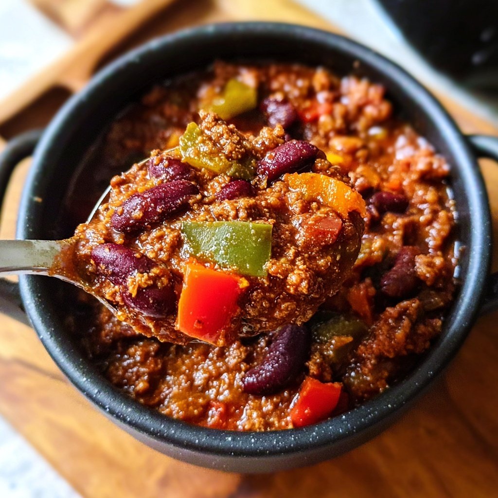 Chili sin Carne mit Bohnen