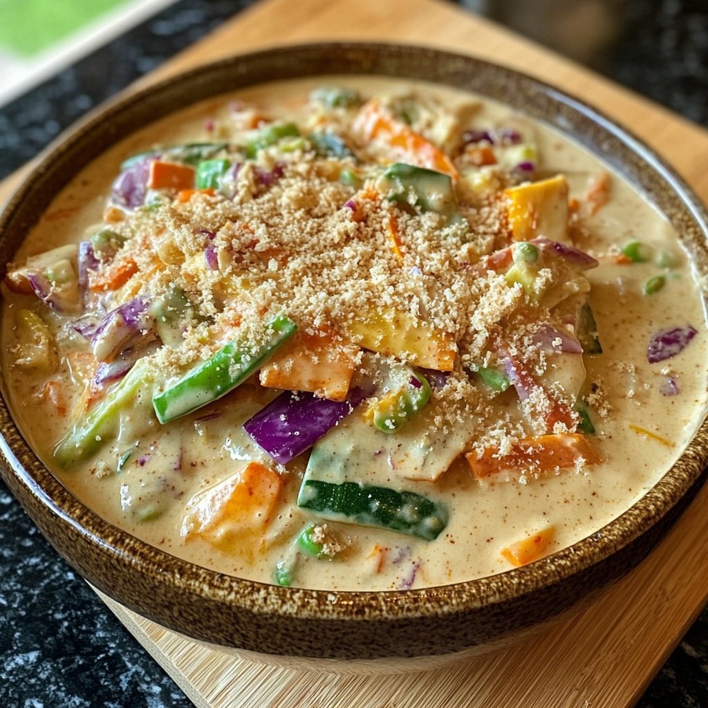 Gemüsepfanne mit Kokosmilch