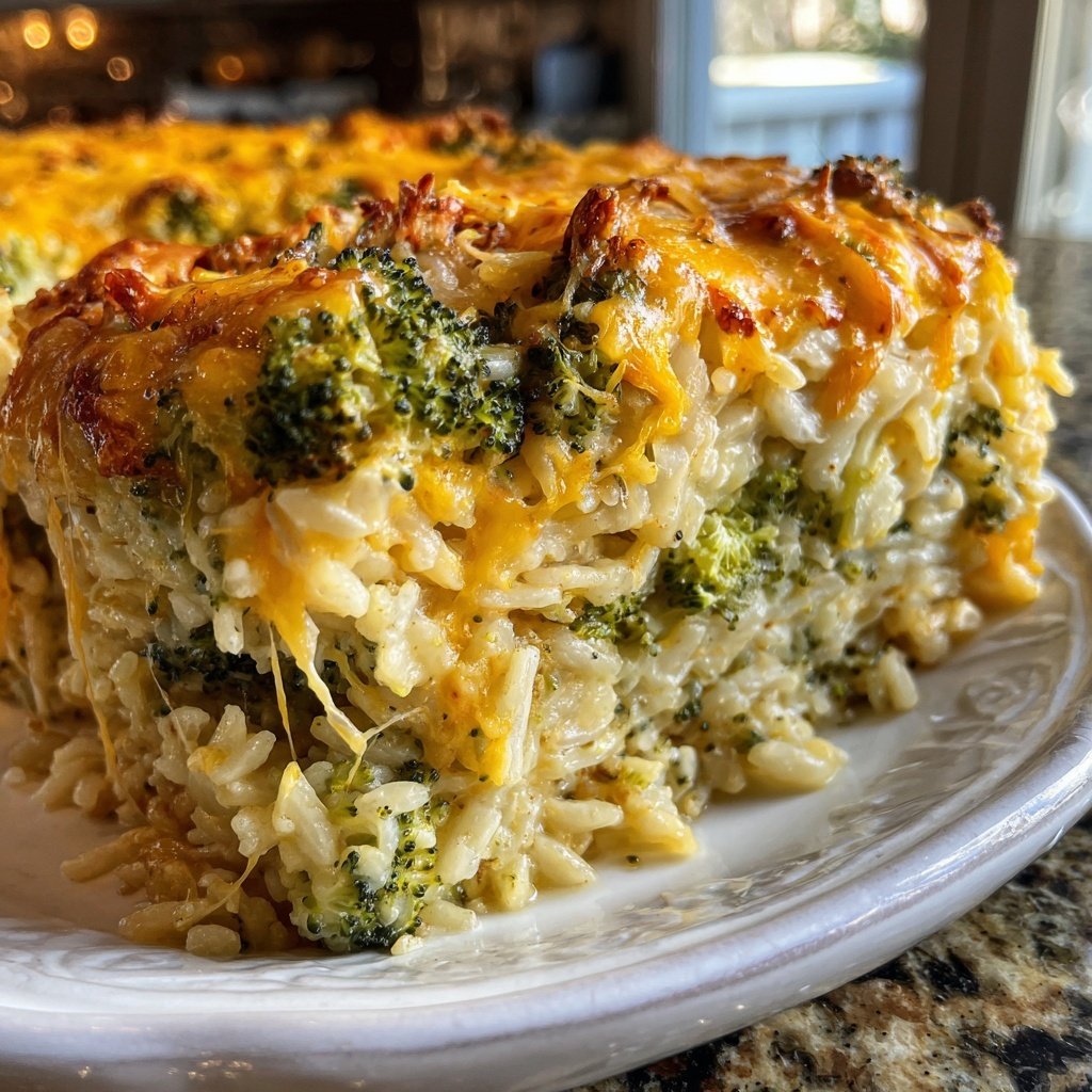 Brokkoli Reis Auflauf