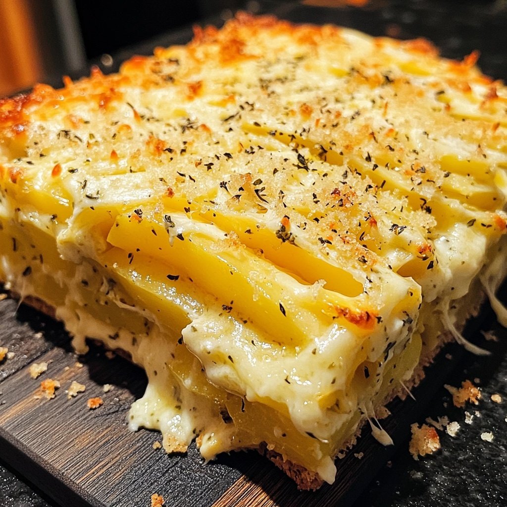 Kartoffelauflauf mit Kräutern